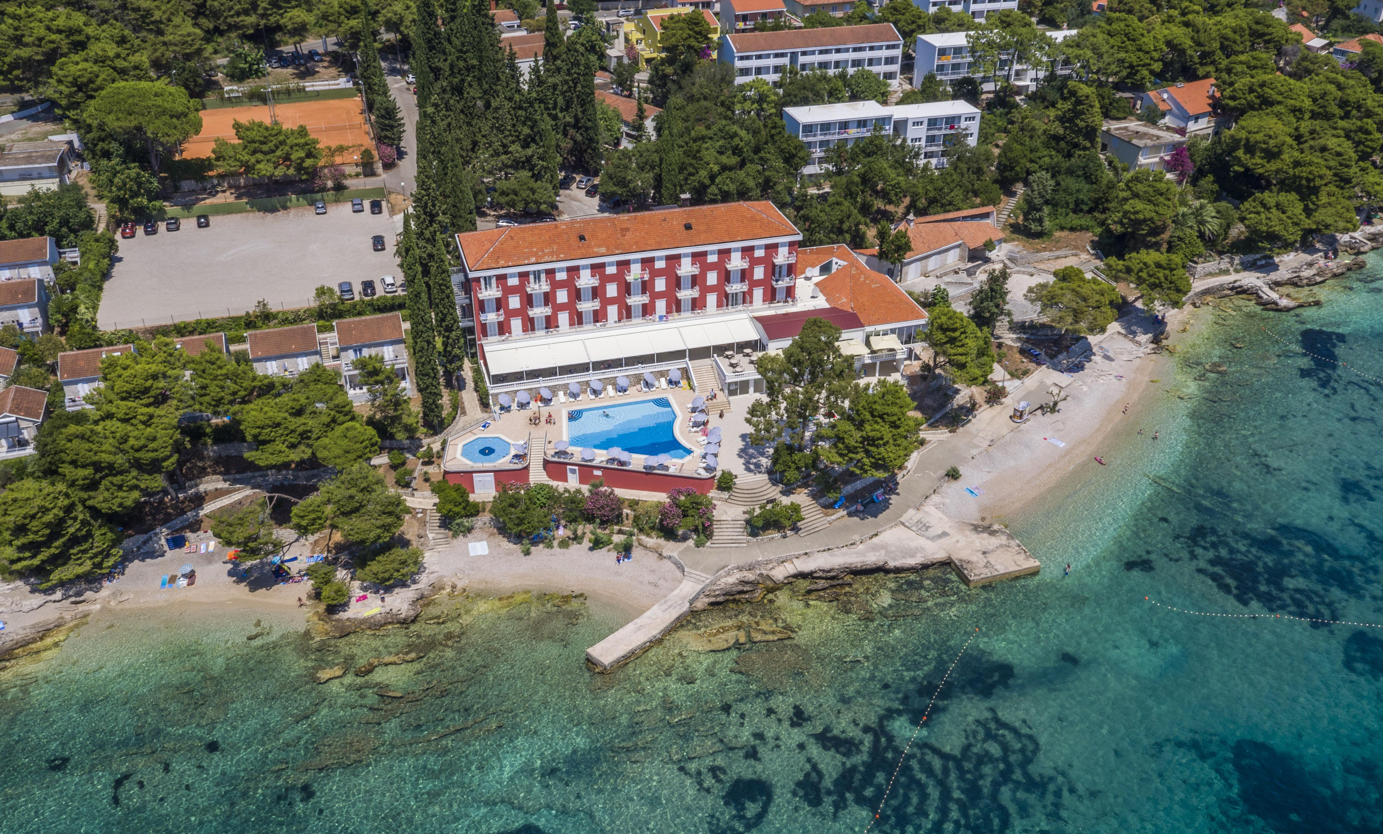 Apartments Bellevue Оребич Екстер'єр фото