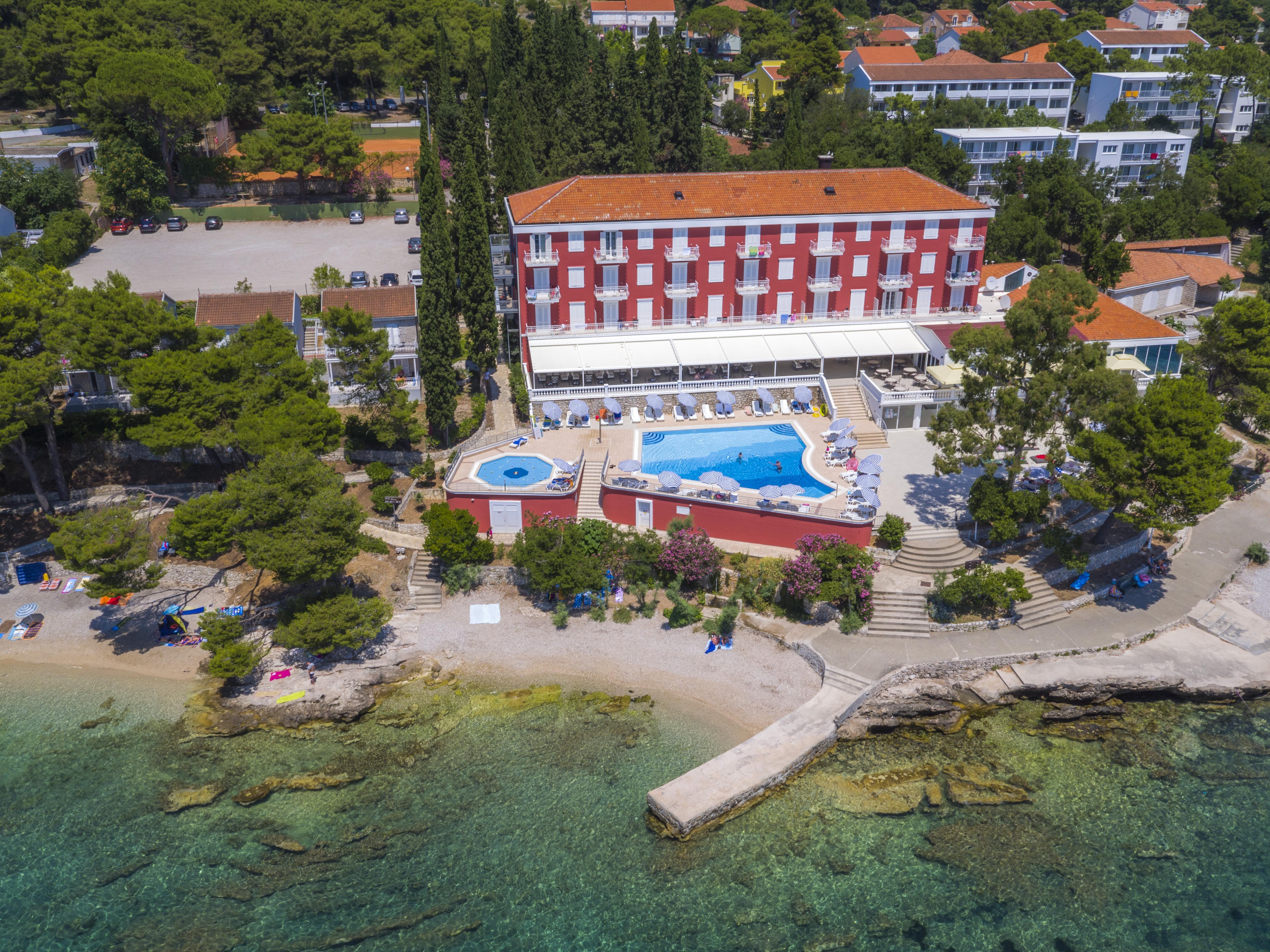 Apartments Bellevue Оребич Екстер'єр фото